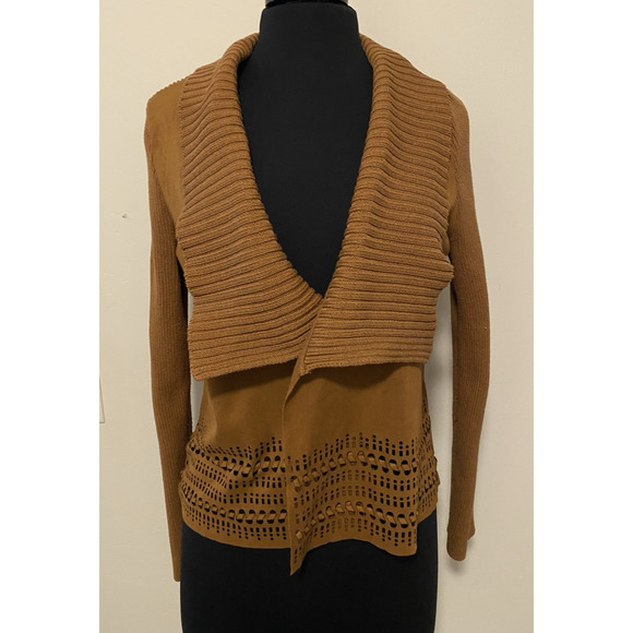 Christopher & Banks Sweaters - Christopher & Banks Boho Cardigan Womens Size Medium Brown Western Cowgirl